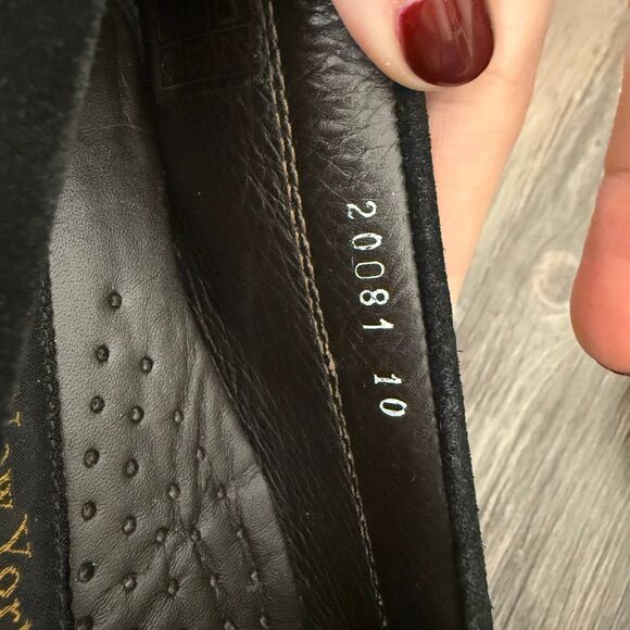 Men's Black Loafers - Picture 8 of 9